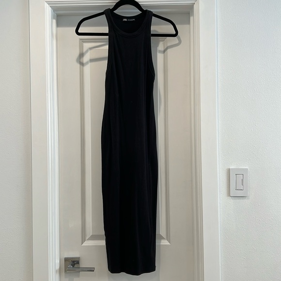 Zara black tank dress - Picture 1 of 2